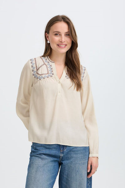 Blouse 18907 Ecru
