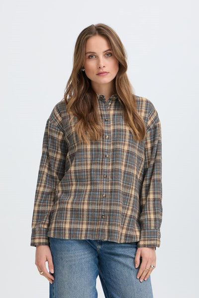 Blouse 18908 Zand