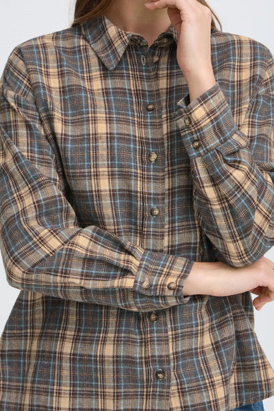 Blouse 18908 Zand