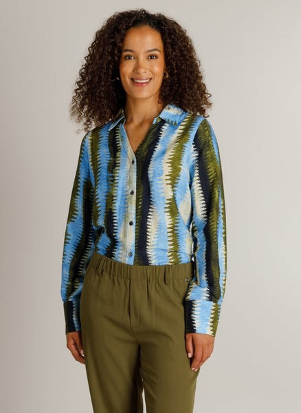 Blouse 18969 Blue