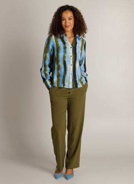 Blouse 18969 Blue