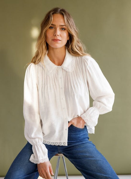 Blouse 18978 Ecru