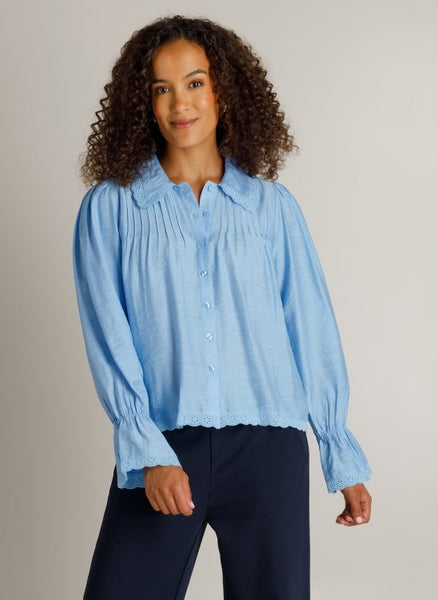 Blouse 18979 Blue