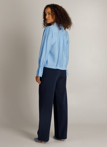 Blouse 18979 Blue