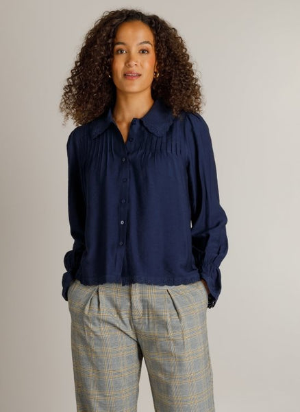 Blouse 18980 Donkerblauw