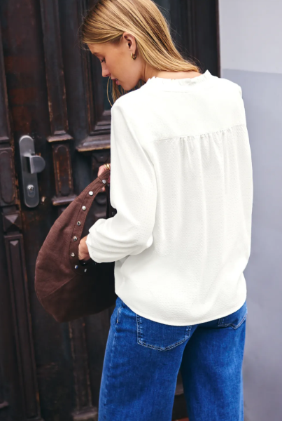 Blouse 18987 Ecru