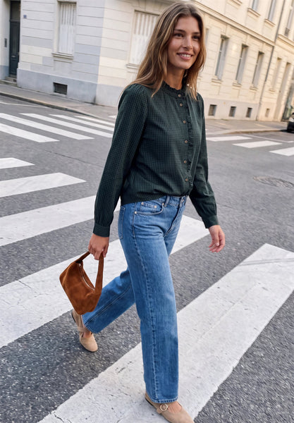 Blouse 19071 Groen