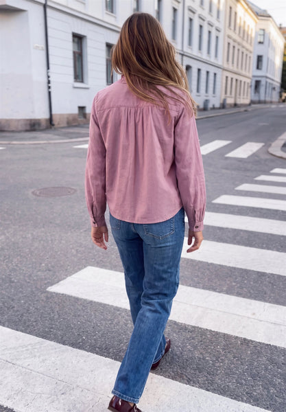 Blouse 19095  Roze