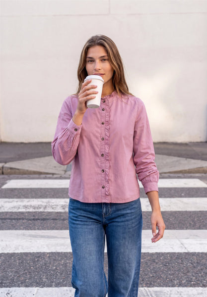 Blouse 19095  Roze