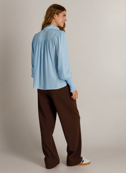 Blouse 19179 Blue