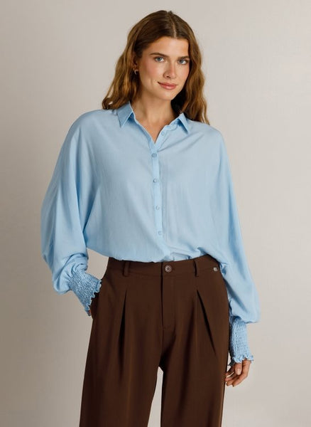 Blouse 19181 Blue