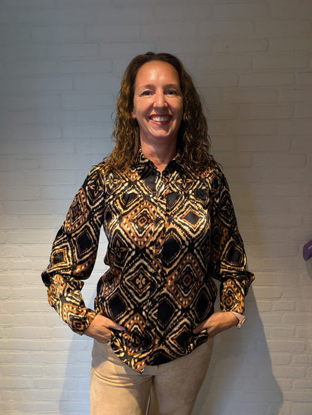 Blouse 19194 Camel