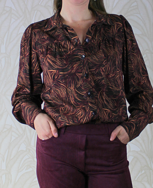 Blouse 19201 Bordeaux