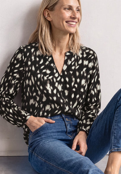 Blouse 19286 Zwart