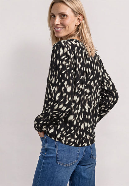 Blouse 19286 Zwart