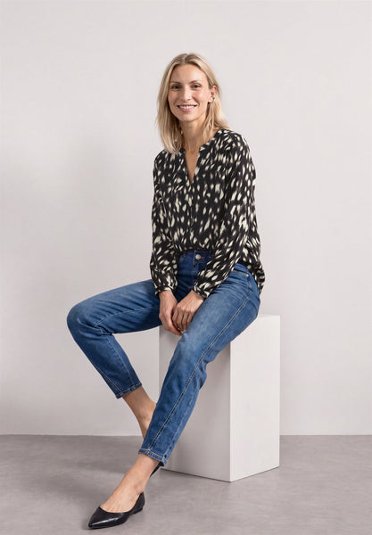 Blouse 19286 Zwart