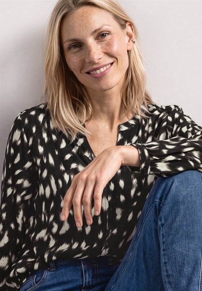 Blouse 19286 Zwart