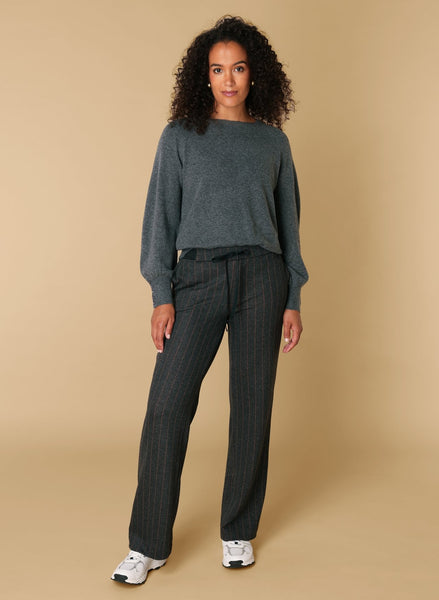 Broek 17414 Grijs