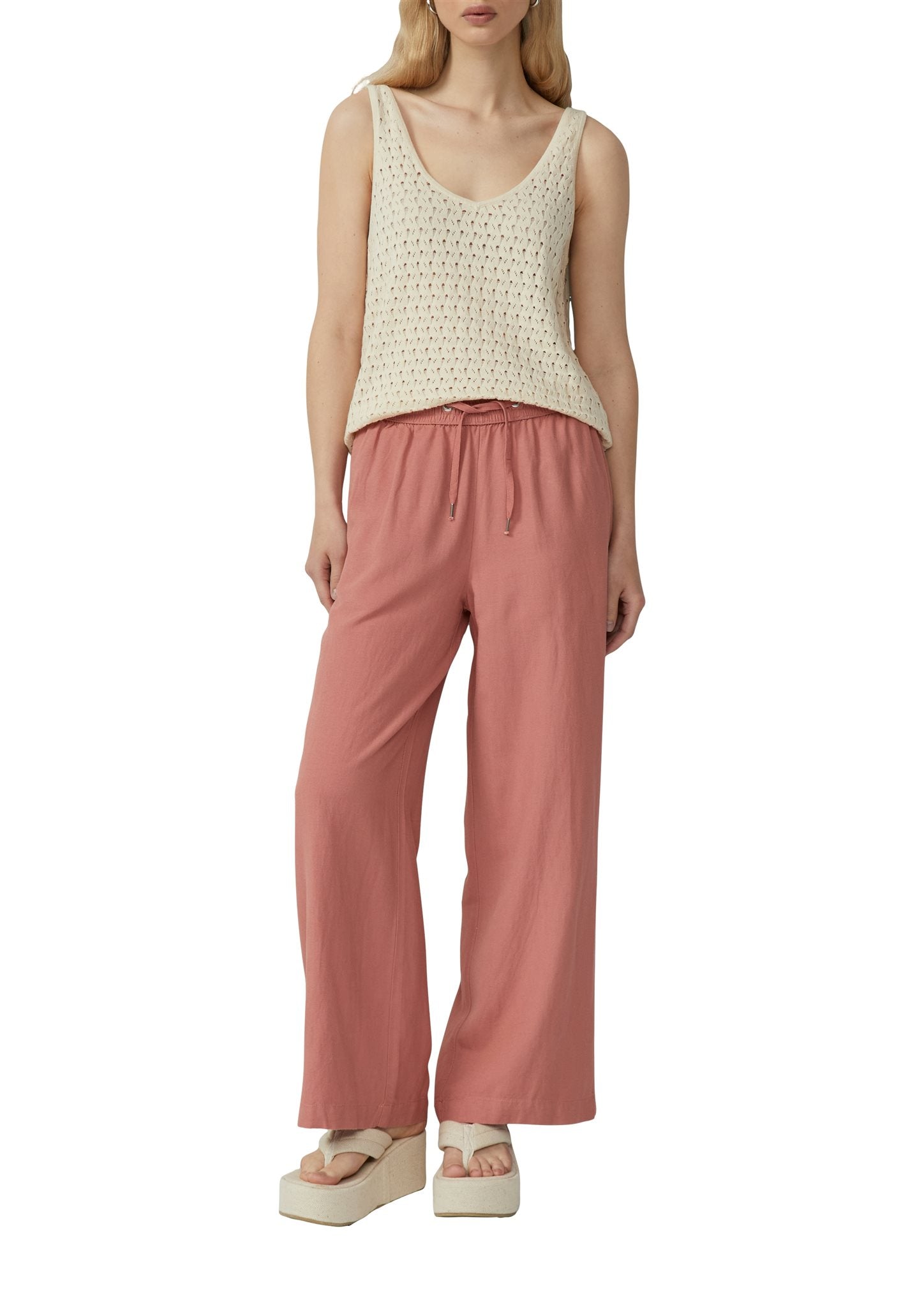 Broek L32 17239 Roze