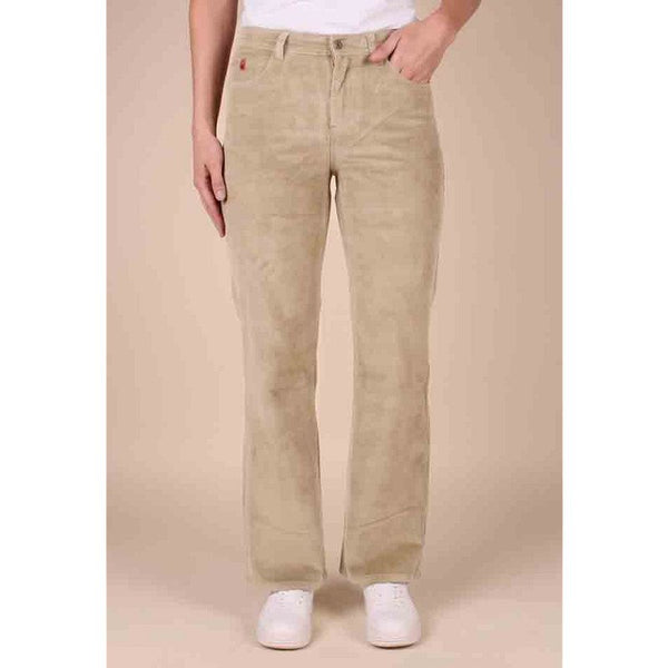 Broek corduroy L32 19167 Beige