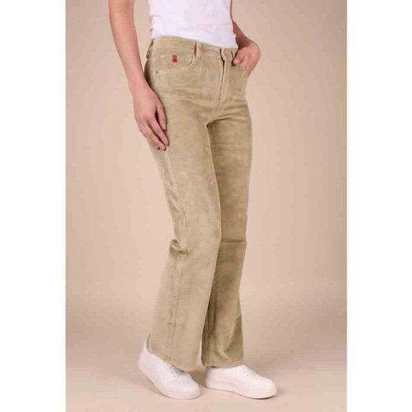 Broek corduroy L32 19167 Beige