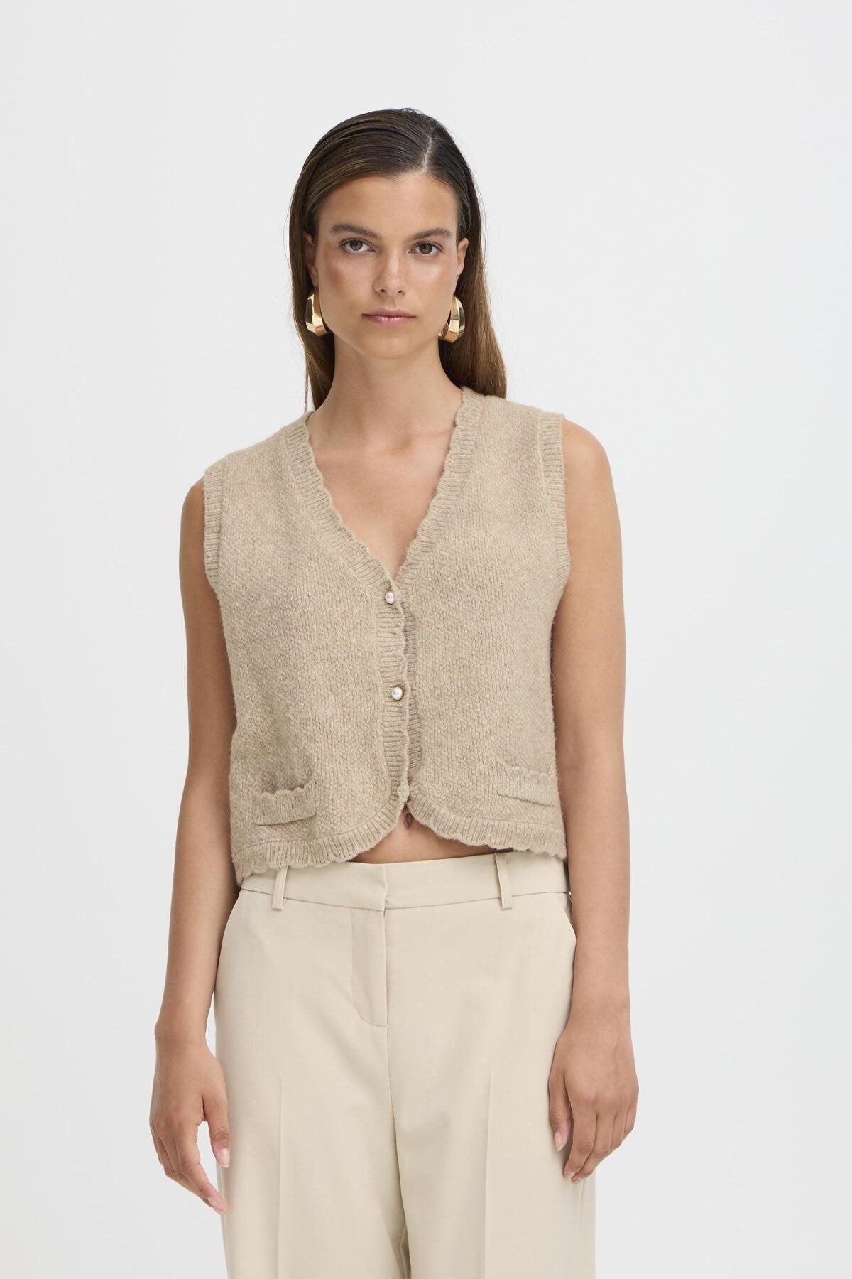 Gilet 17339 Zand