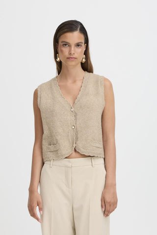 Gilet 17339 Zand