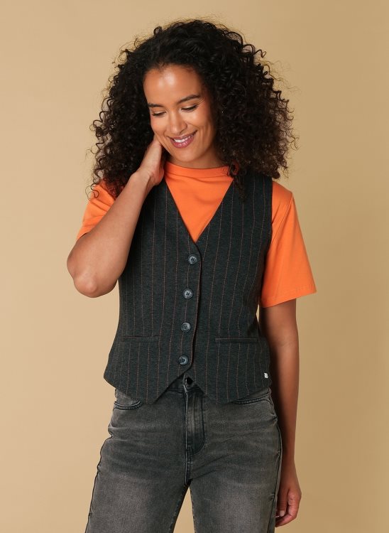 Gilet 17419 Grijs