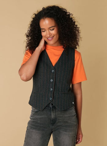 Gilet 17419 Grijs