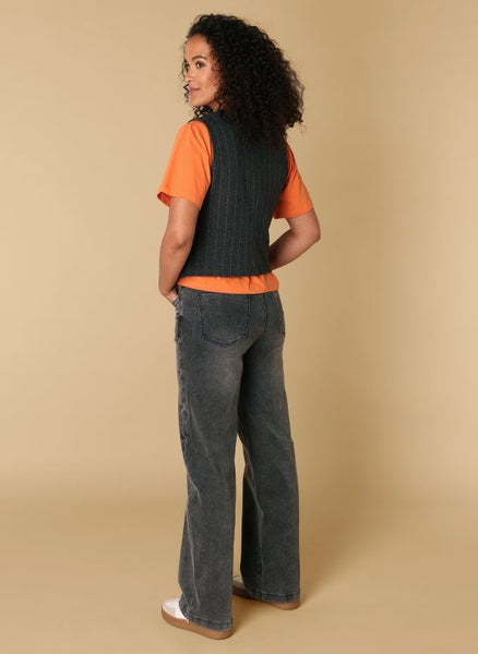 Gilet 17419 Grijs