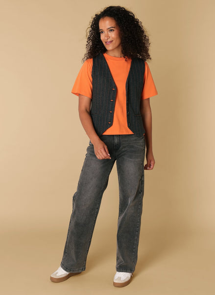 Gilet 17419 Grijs