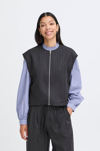 Gilet 17522 Antraciet