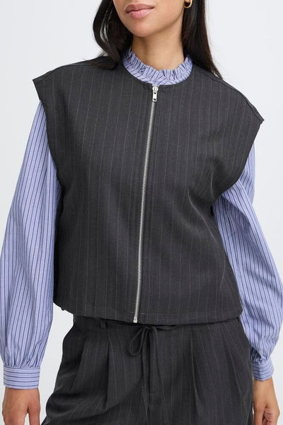 Gilet 17522 Antraciet