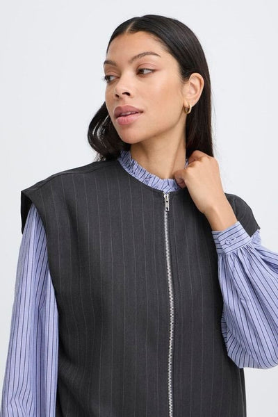 Gilet 17522 Antraciet