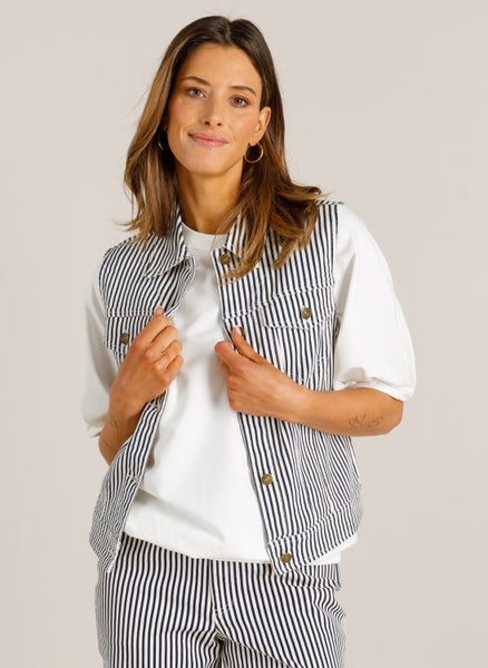Gilet 18140 Donkerblauw