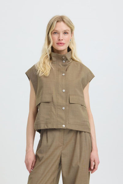 Gilet 18863 Zand