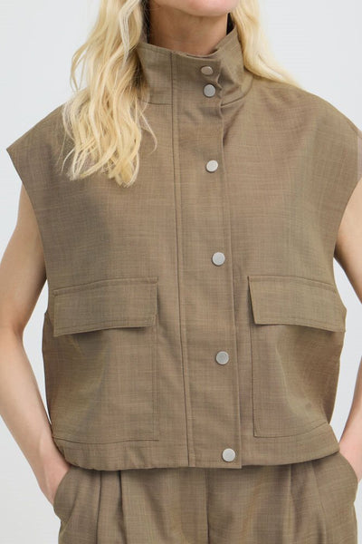 Gilet 18863 Zand