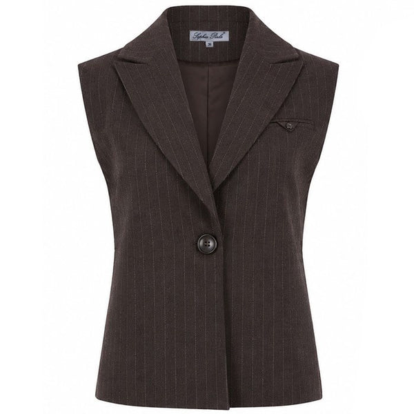 Gilet 18947 Bruin