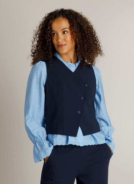 Gilet 18974 Donkerblauw