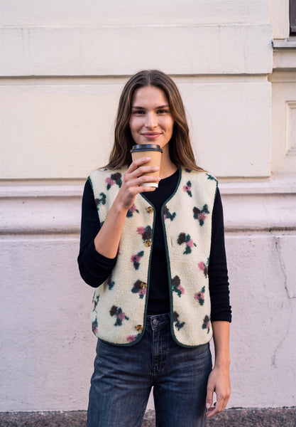 Gilet 19262 Ecru