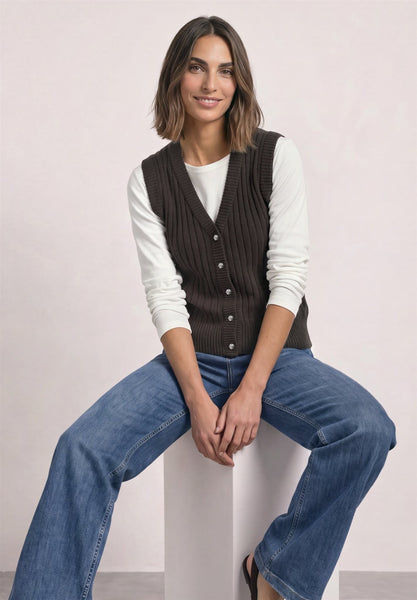 Gilet 19289 Bruin