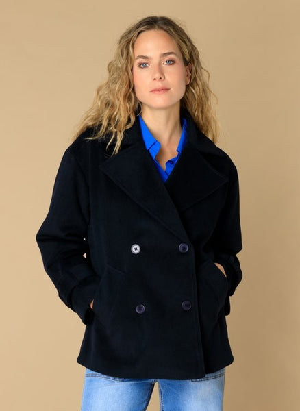 Jas 17246 Donkerblauw