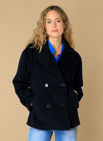 Jas 17246 Donkerblauw