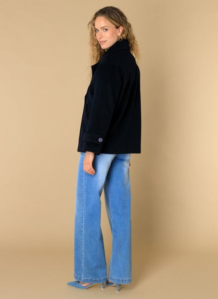 Jas 17246 Donkerblauw