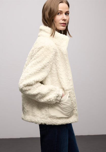 Jas teddy 17946 Ecru