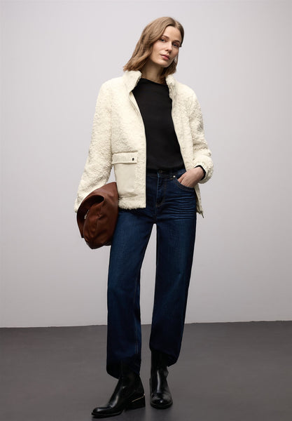 Jas teddy 17946 Ecru