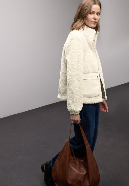 Jas teddy 17946 Ecru