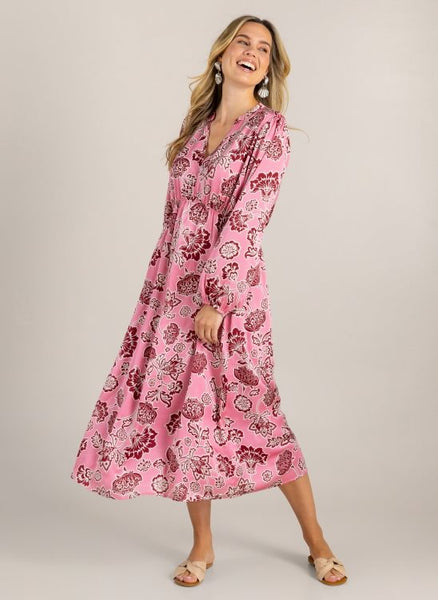 Jurk 18401 Roze