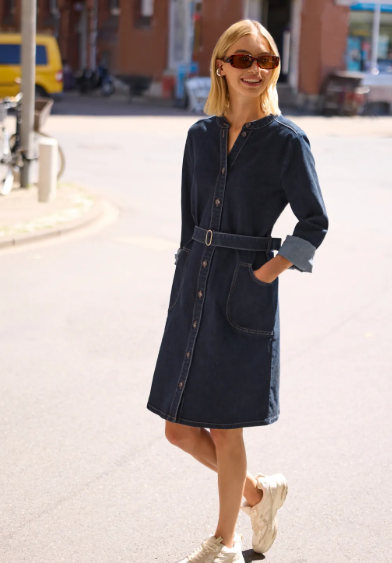 Jurk 18986 Denim dark