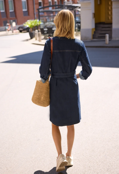 Jurk 18986 Denim dark